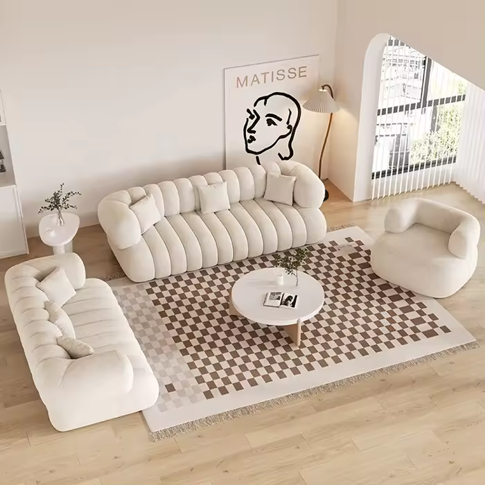 Crystal Clear Sofa Set