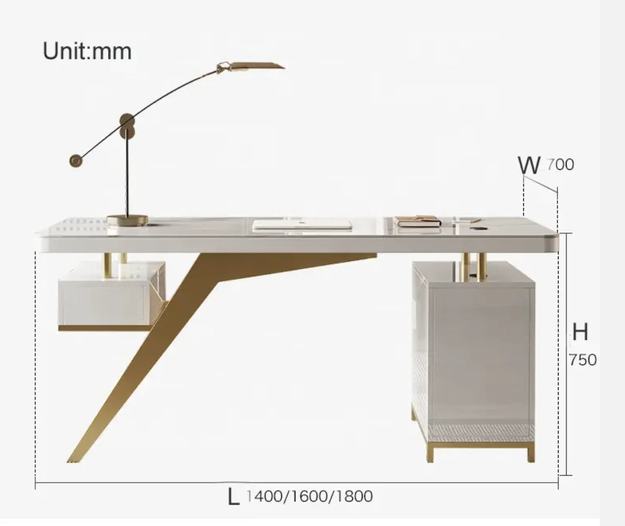 Modernist Marvel Desk