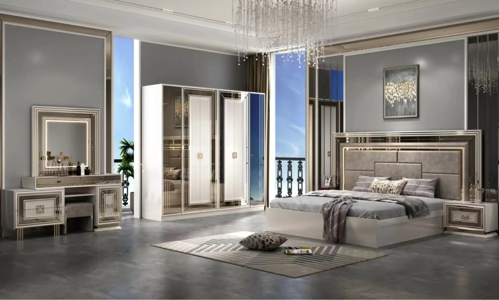Luxury Modern Bedroom Set