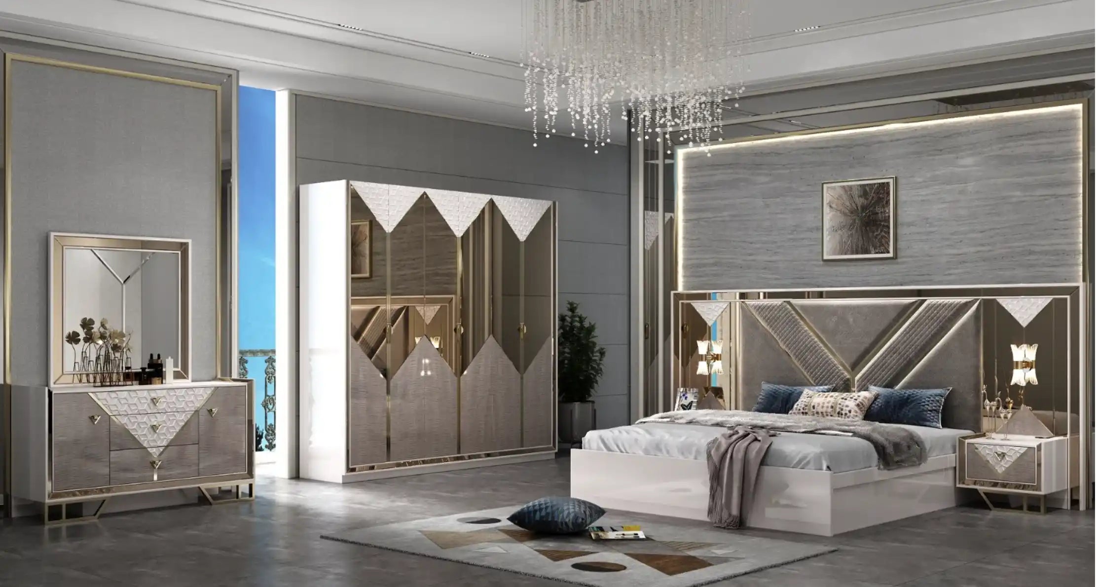 Elite Empyrean Bedroom Set