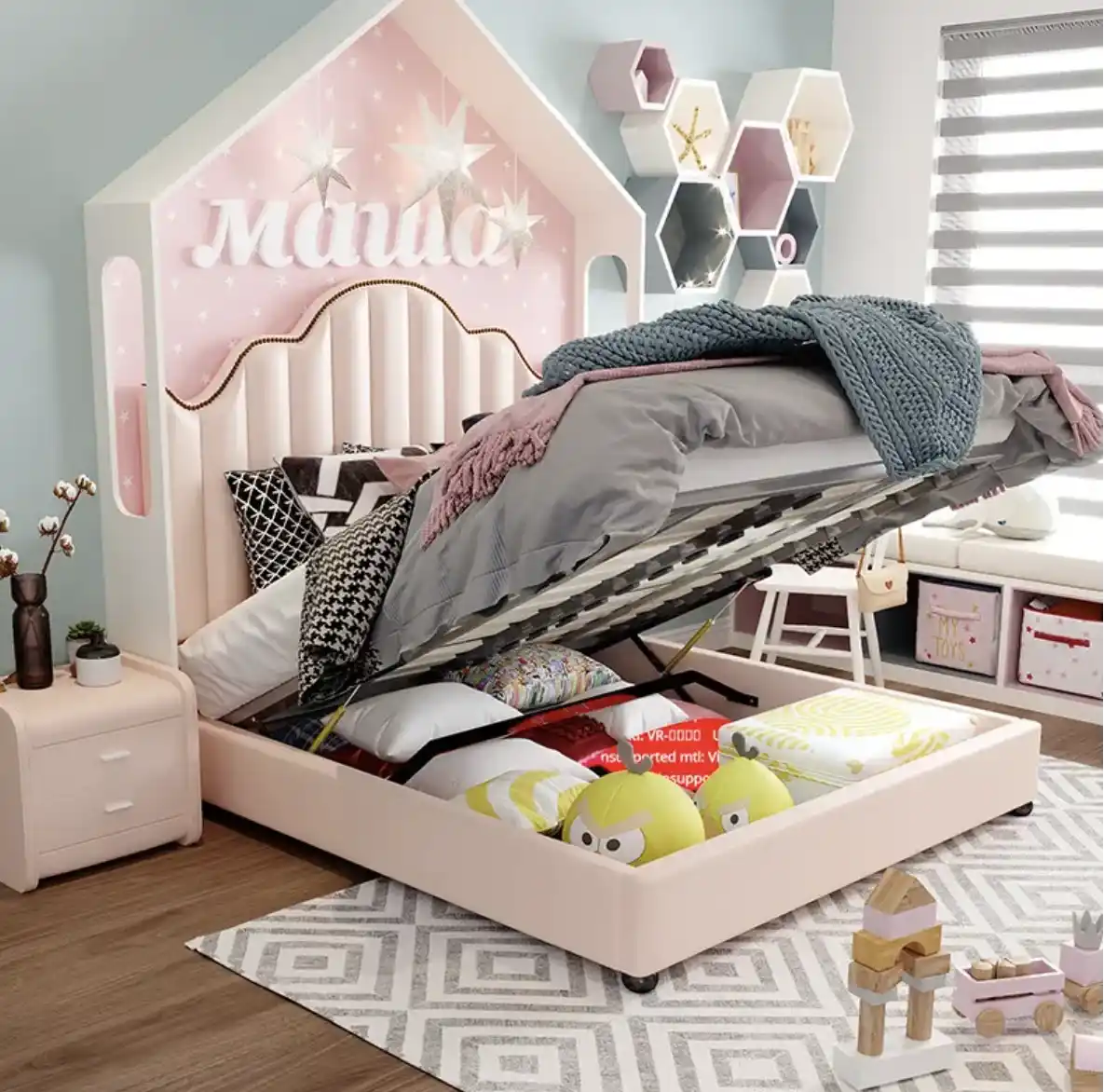 Pink Heaven Bed
