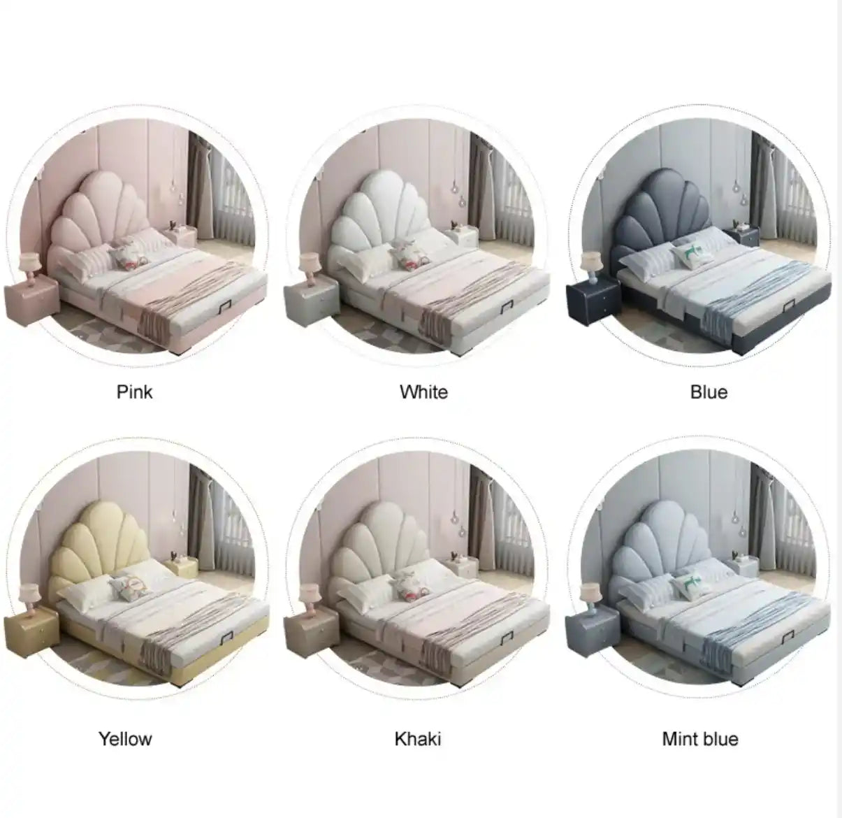 Unicorn Shell Bed