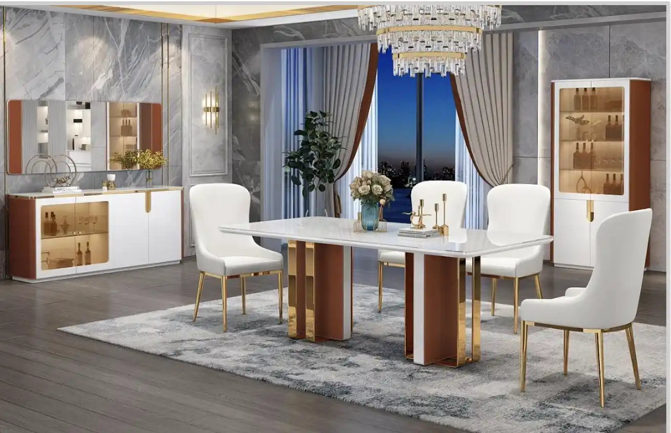 Modern Luxe Dining Set