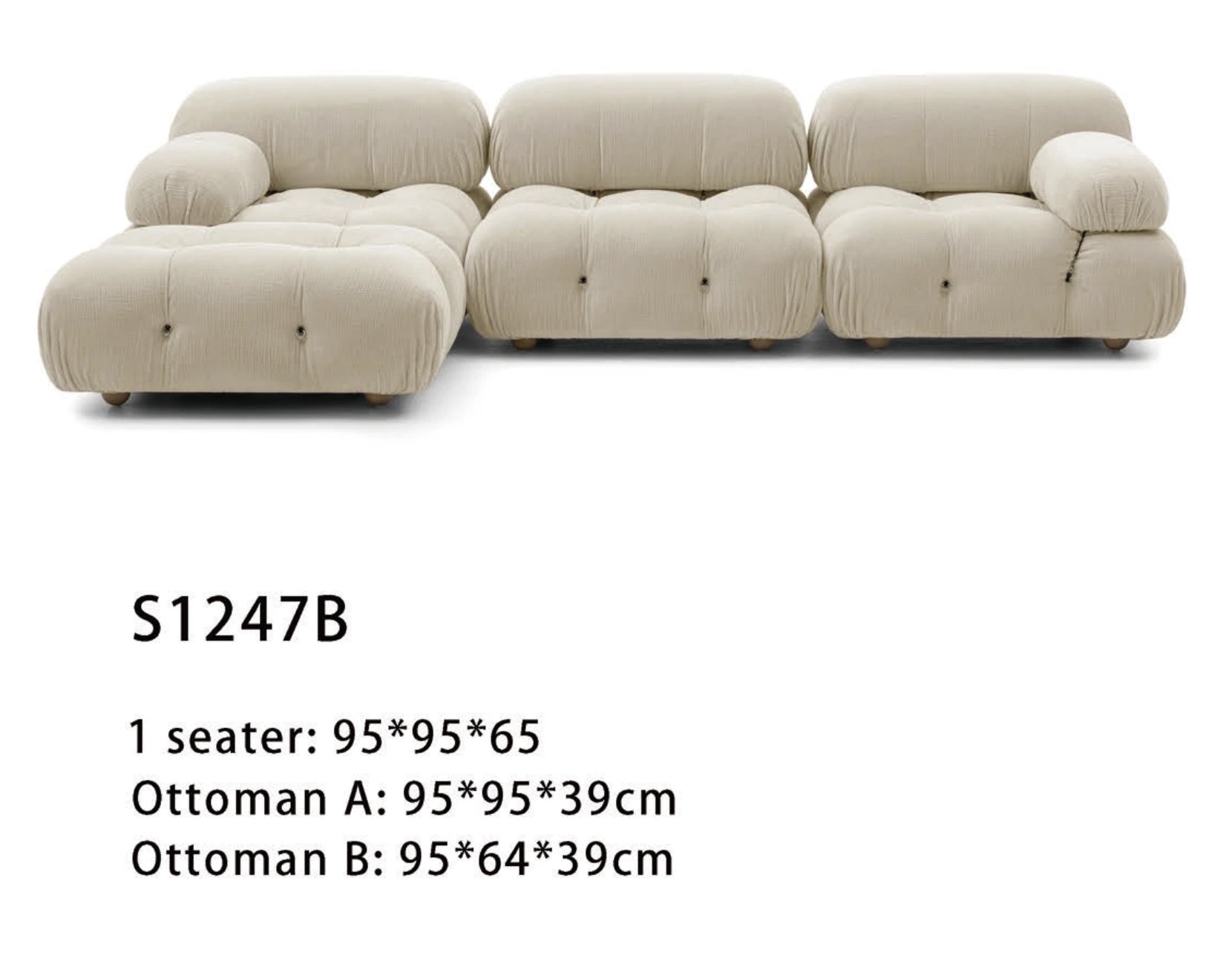 Cascade Chaise Sofa